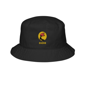 ZAIRE | DR CONGO Embroidered Bucket Hat