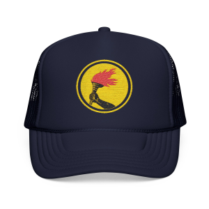 ZAIRE Embroidered Foam Trucker Hat