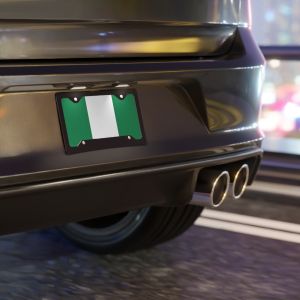Nigerian Vanity Plate
